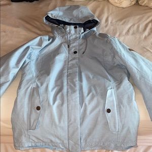 Light blue roxy ski jacket